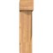 Ekena Millwork Traditional Block Smooth Bracket w/ Offset Brace, Western Red Cedar, 7 1/2"W x 18"D x 30"H BKT0806X18X30TRA05SWR - alternate 2